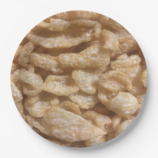 Schweinehäute Pappteller (Vorderseite)