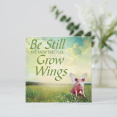 Schweinehecht Karte (Stehend Vorderseite)