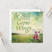 Schweinehecht Karte (Vorderseite/Rückseite Beispiel)