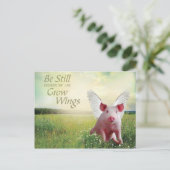 Schweinehecht Postkarte (Stehend Vorderseite)