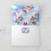 Schweineherde Karte (Innenseite)