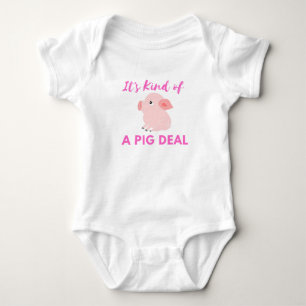 Schweinehumor: Es ist irgendwie ein großes (Schwei Baby Strampler