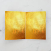 Schweinejahr 2019 Gruß in der vietnamesischen Gold Karte (Innenseite)