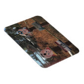 Schweinekanne, Schweine, Idaho Gewitzte Zeichen Magnet (Rechte Seite)