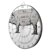 Schweinekarte Dartscheibe (Vorderseite rechts)