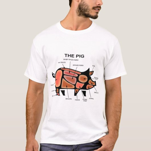 Schweinekasten-Diagramm T-Shirt (Vorderseite)