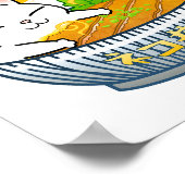 Schweinekatze Poster (Ecke)