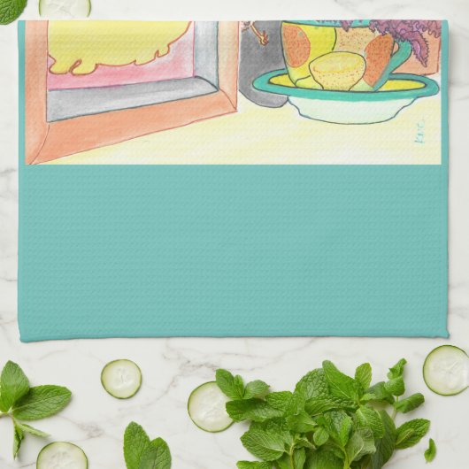 Schweinekekochen Geschirrtuch (Gefaltet)