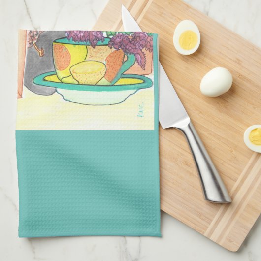 Schweinekekochen Geschirrtuch (Viertel Falte)