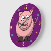 Schweineklemme Große Wanduhr (Winkel)
