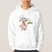 Schweinekoch mit Essen Hoodie (Vorderseite)