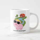 Schweinekoffer Jumbo-Tasse (Rechts)