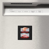 Schweinekotelett Karate Chop Hand Martial  Magnet (In Situ (Geschirrspüler))