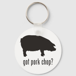 Schweinekotelett Schlüsselanhänger