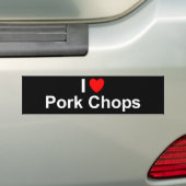 Schweinekoteletts Autoaufkleber (Auf Auto)