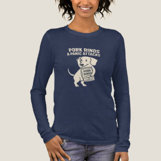 Schweinekrusten & Panikattacken | Ängstlicher Dach Tri-Blend Shirt