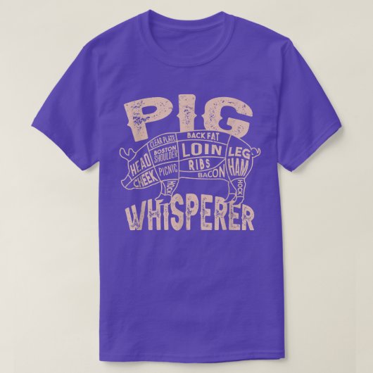 Schweinekrustler, Butchery Butcher T-Shirt (Design vorne)