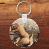 Schweineküken Schlüsselanhänger (Vorderseite)