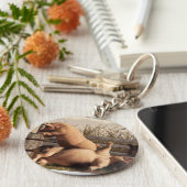 Schweineküken Schlüsselanhänger (Seite)