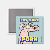 Schweinemagnet Magnet (Vorderseite/Rückseite)