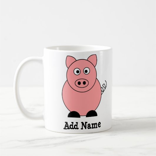 Schweinemast Kaffeetasse (Links)