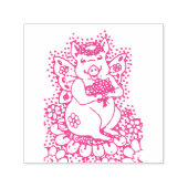 SCHWEINEN, SCHNELLENFLÄCHEN, GARTENFAIRE, WEISS PERMASTEMPEL (Design)