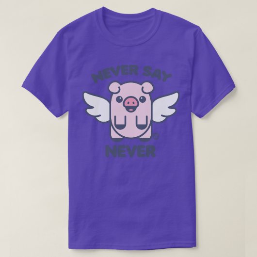 SCHWEINENFLIEGEN T-Shirt (Design vorne)