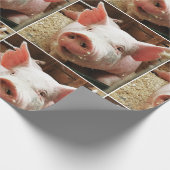SCHWEINEPAPIER GESCHENKPAPIER (Ecke)