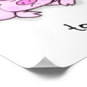 Schweinepest Poster (Ecke)