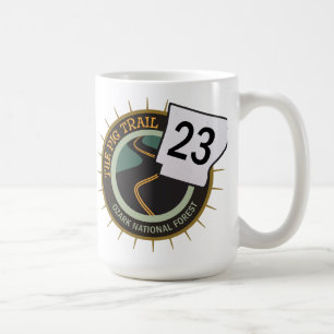 Schweinepfad-Highway 23 Arkansas Motorradstraße Kaffeetasse
