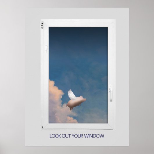 Schweineplakat - 24 x 32 Zoll Poster (Vorne)