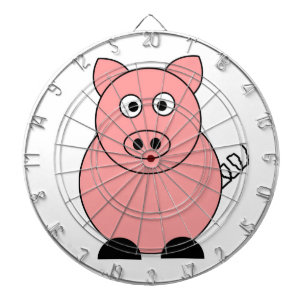 Schweineplatte Dartscheibe