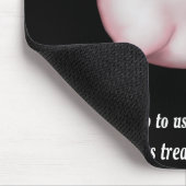 Schweinequalität Mousepad (Ecke)