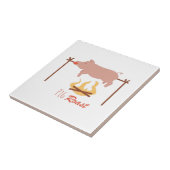 Schweineräute Fliese (Seite)