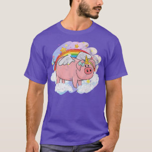 Schweineschirme für Männer Schweine Schweine Rosa T-Shirt