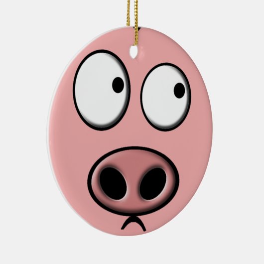 Schweineschmuck (beidseitig) keramikornament (Rechts)