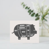 Schweineschnitt III Postkarte (Stehend Vorderseite)