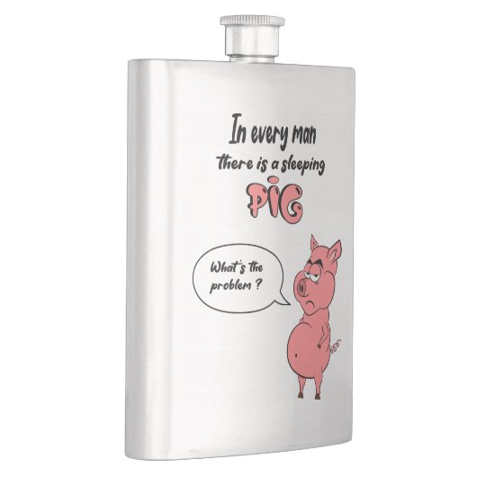 Schweineschwalbe Flachmann (Rechts)