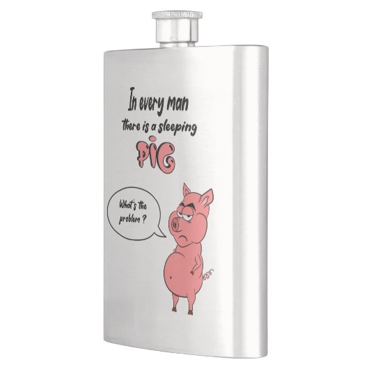 Schweineschwalbe Flachmann (Links)