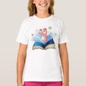 Schweinetanzen auf einem T - Shirt (Vorderseite)