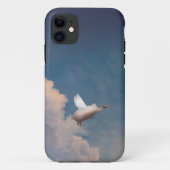 Schweinetelefon 5-Gehäuse Case-Mate iPhone Hülle (Rückseite)