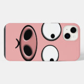 Schweinetelefon iPhone Hülle (Rückseite (Horizontal))