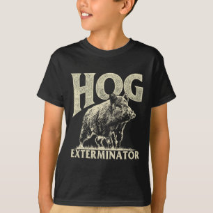 Schweinevernichter - Wildschweinjagd Wildschweinjä T-Shirt