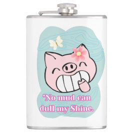 Schweineziffer Flachmann