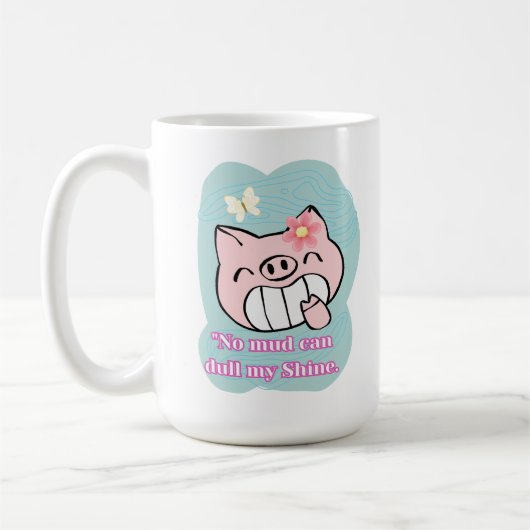 Schweineziffer Kaffeetasse (Links)