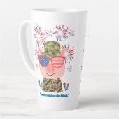 Schweinezitat Milchtasse (Linke Ecke)