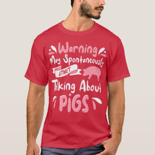 Schweinezucht für Niedliche Schweineliebhaber Bekl T-Shirt
