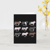 Schweinezucht Schweinefleisch Schweinefleisch Schw Karte (Gelbe Blume)