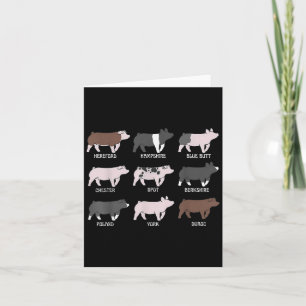 Schweinezucht Schweinefleisch Schweinefleisch Schw Karte