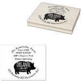 Schweinezucht seit 1960 gummistempel (Stempel)